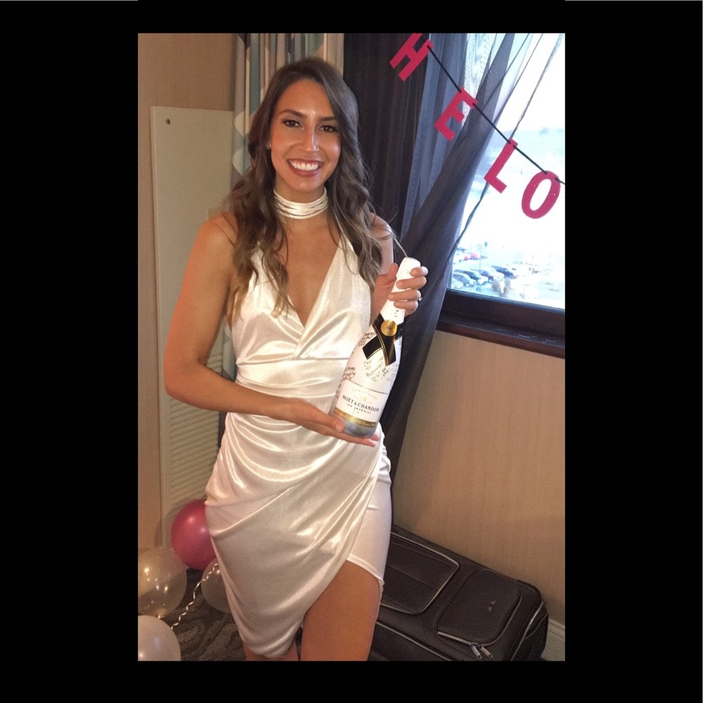 Satin dress